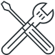 A tool icon.