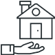 A home icon.